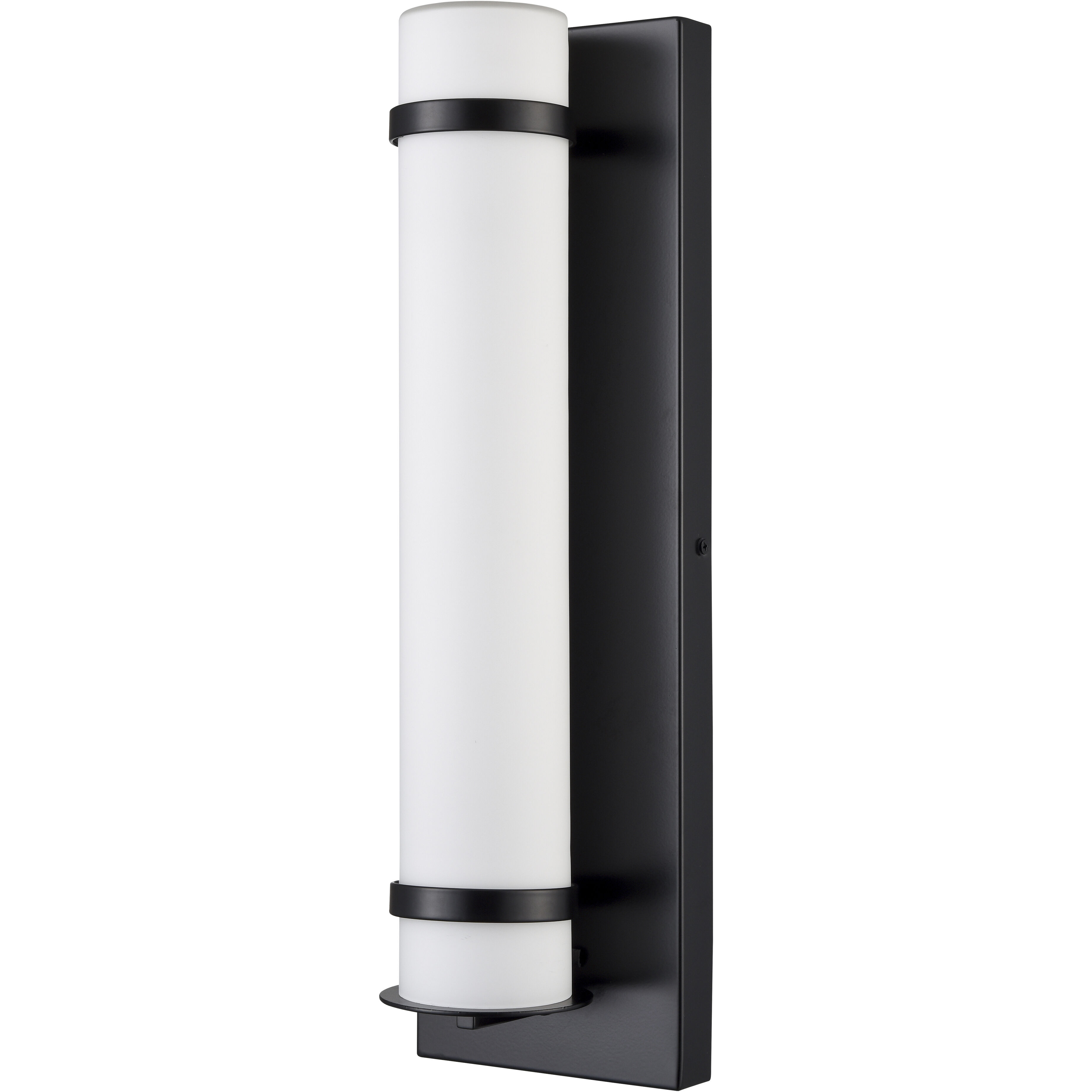 None LED 20 inch Powder Coated Black Outdoor Wall Sconce